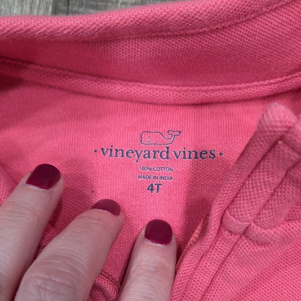 Vineyard Vines Toddler 1/4 Zip - 4T - Picture 2 of 2